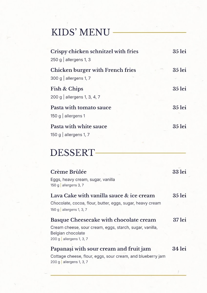 Laurus Mediterranean Restaurant Photo Menu 1