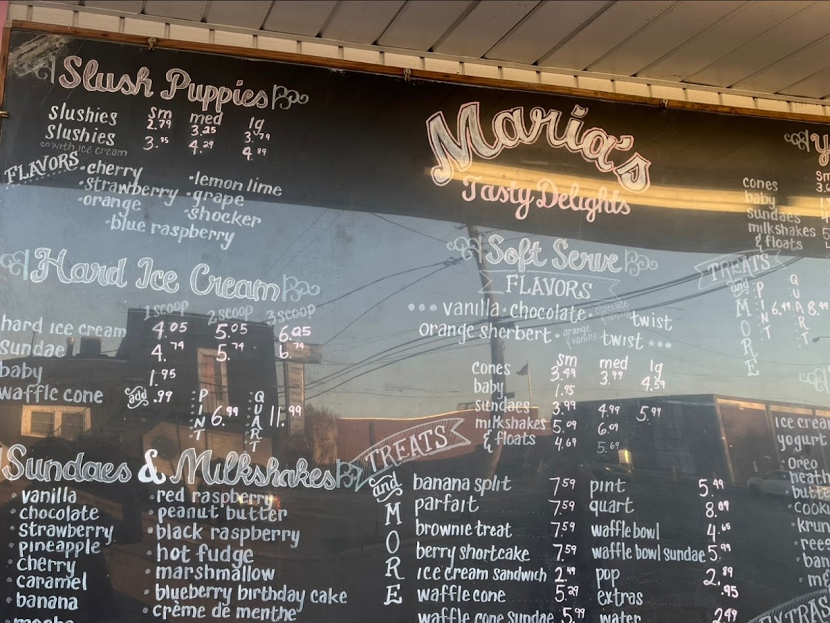 Maria's Tasty Delights Photo Menu 3