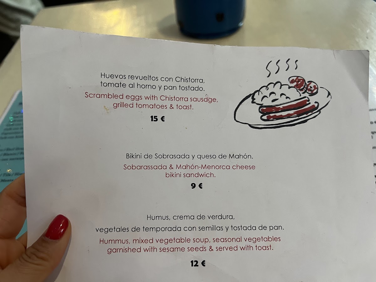 Matilda Café Barrio de Las Letras Photo Menu 3