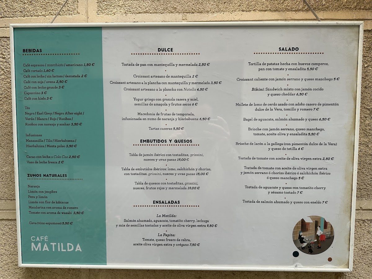Matilda Café Barrio de Las Letras Photo Menu 4
