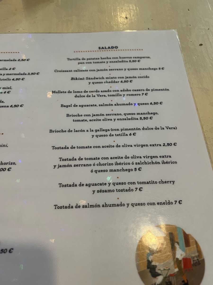 Matilda Café Barrio de Las Letras Photo Menu 8