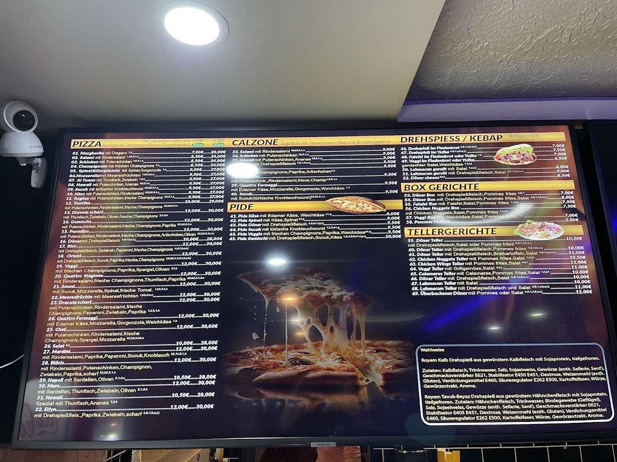 Bist Kebaphaus & Pizzeria Photo Menu 1