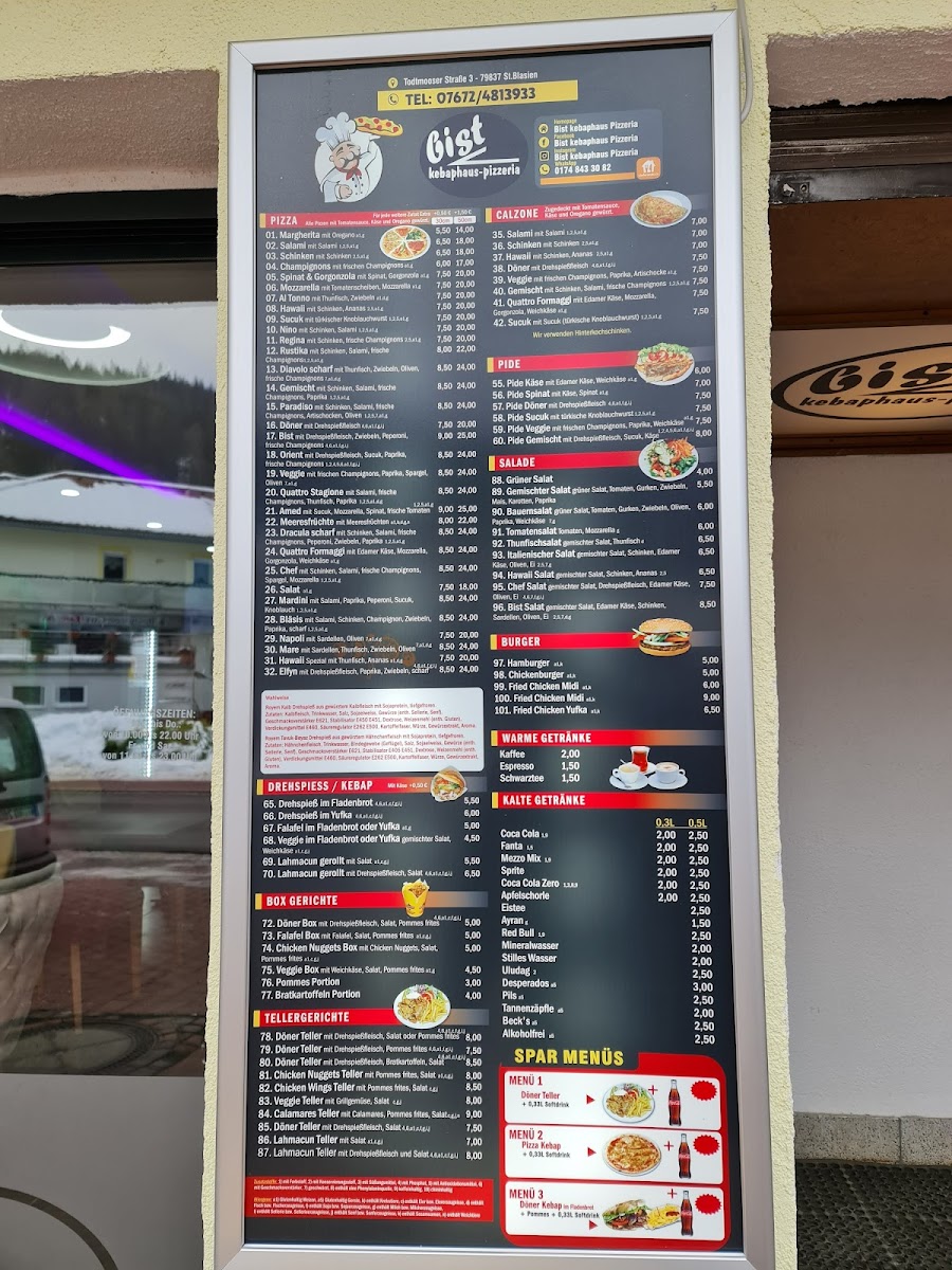 Bist Kebaphaus & Pizzeria Photo Menu 6