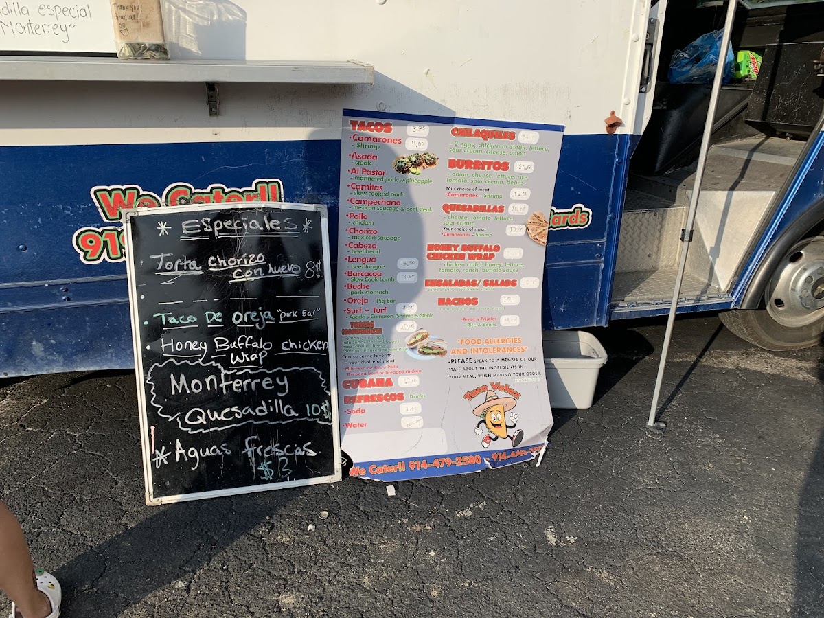 Taco Veloz Photo Menu 4