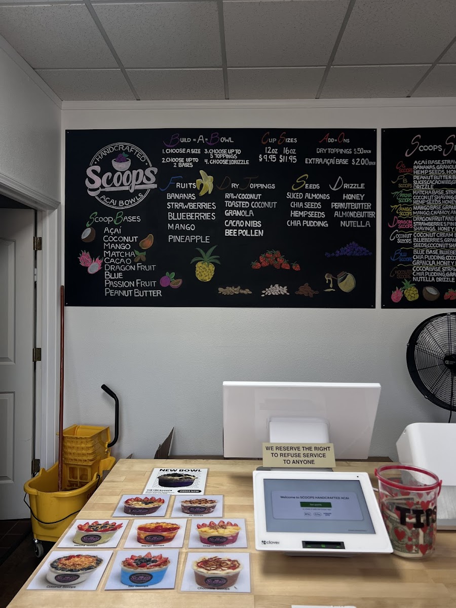 Scoops Handcrafted Acai Bowls Photo Menu 7