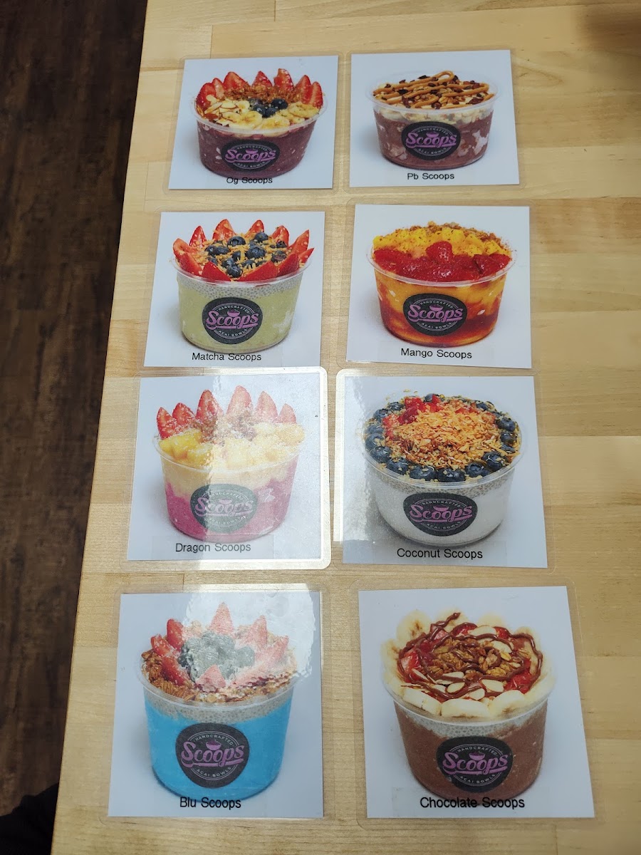 Scoops Handcrafted Acai Bowls Photo Menu 8