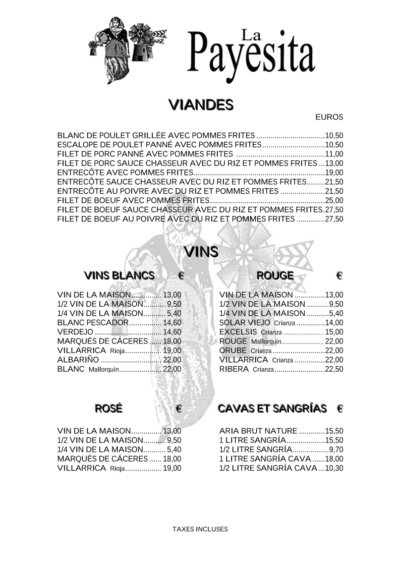 Restaurante La Payesita Photo Menu 6