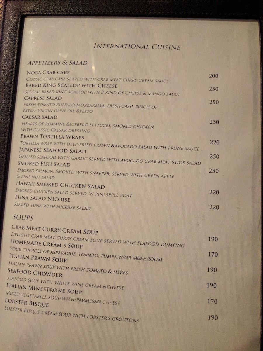 Prasuthon Restaurant Photo Menu 4
