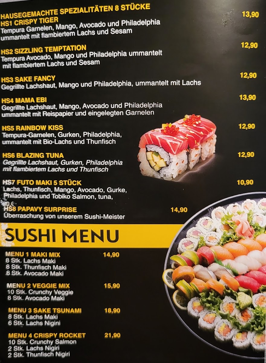 Papavy Restaurant Dahn Photo Menu 6