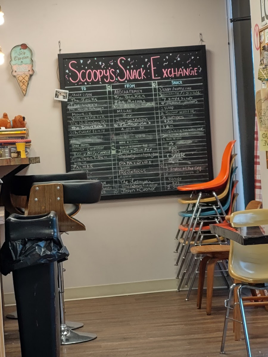 Scoopy Doo's Old Fashioned Ice Cream Photo Menu 5