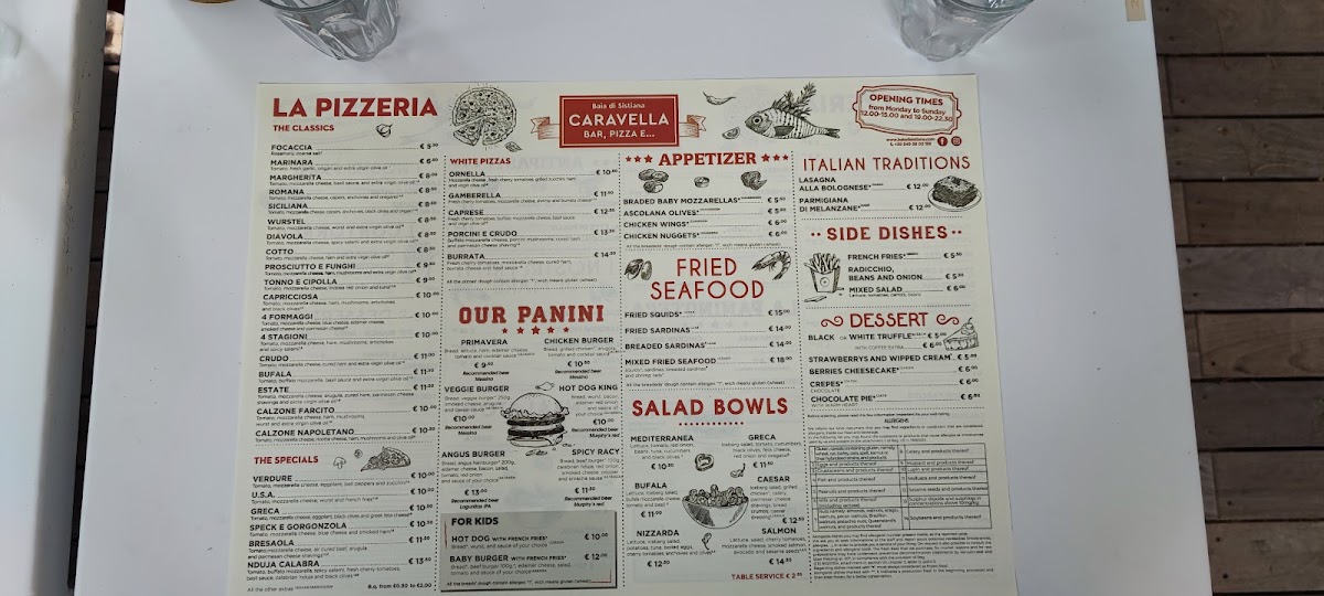Caravella Bar, Pizza &.... Photo Menu 3