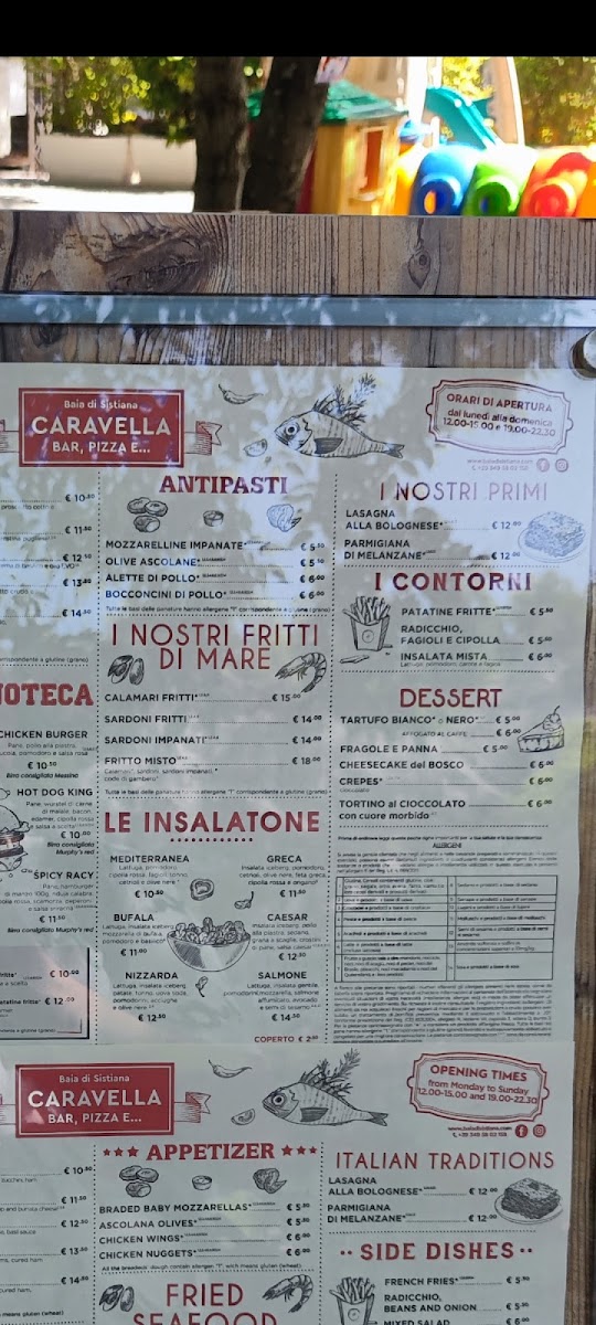 Caravella Bar, Pizza &.... Photo Menu 6