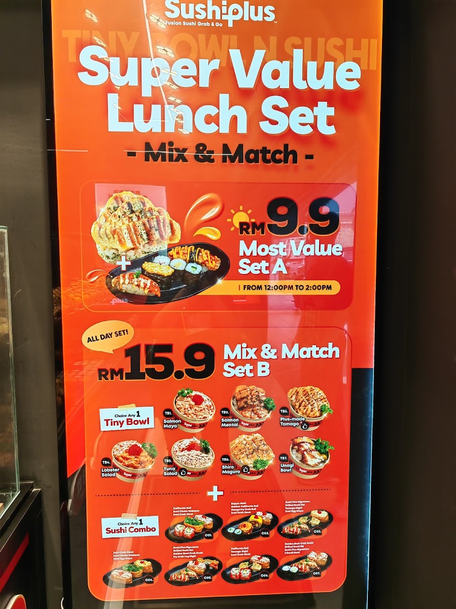Sushi Plus (Puchong) Photo Menu 1