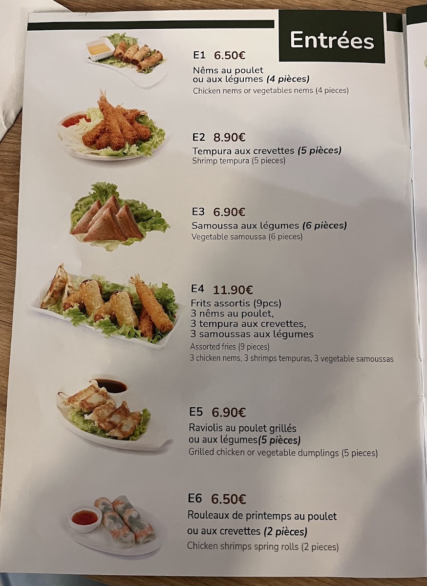 Ma cantine Viet Photo Menu 4