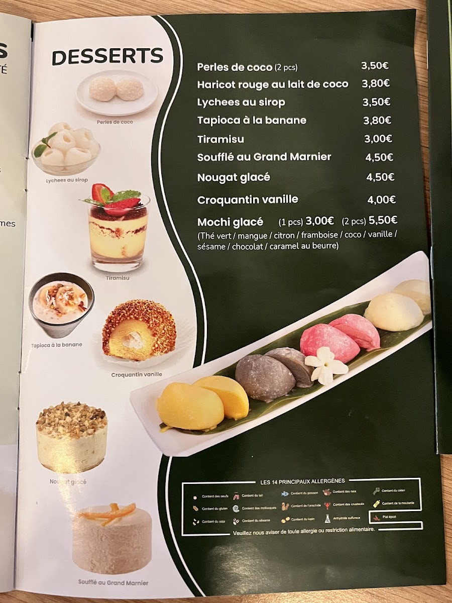 Ma cantine Viet Photo Menu 7