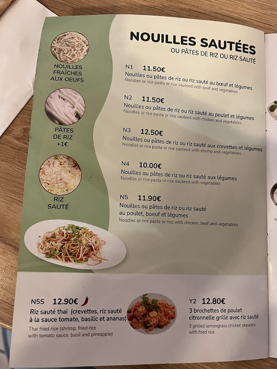 Ma cantine Viet Photo Menu 8