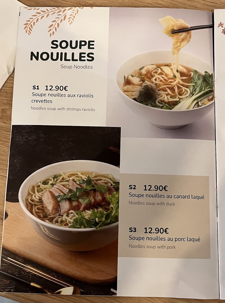 Ma cantine Viet Photo Menu 9