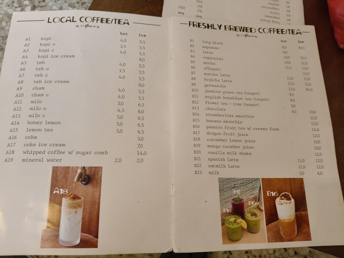 Feelin cafe Photo Menu 5