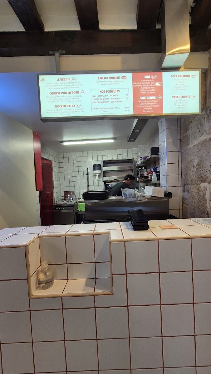 San Sandwicherie Photo Menu 3