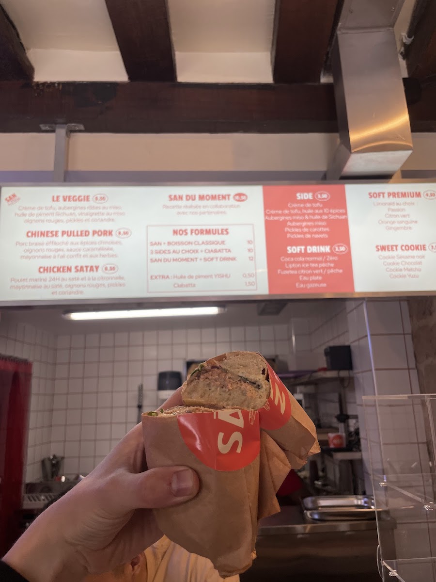 San Sandwicherie Photo Menu 5