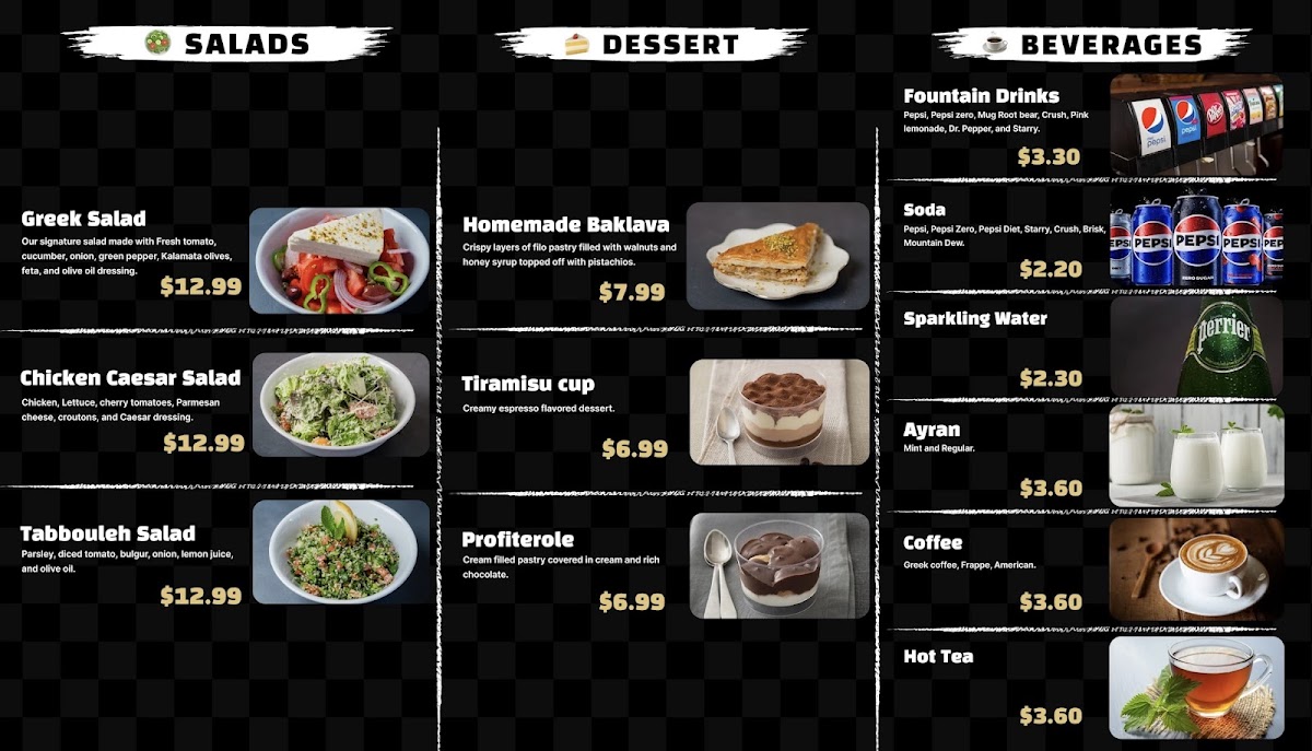 Sierra Grill House Photo Menu 3