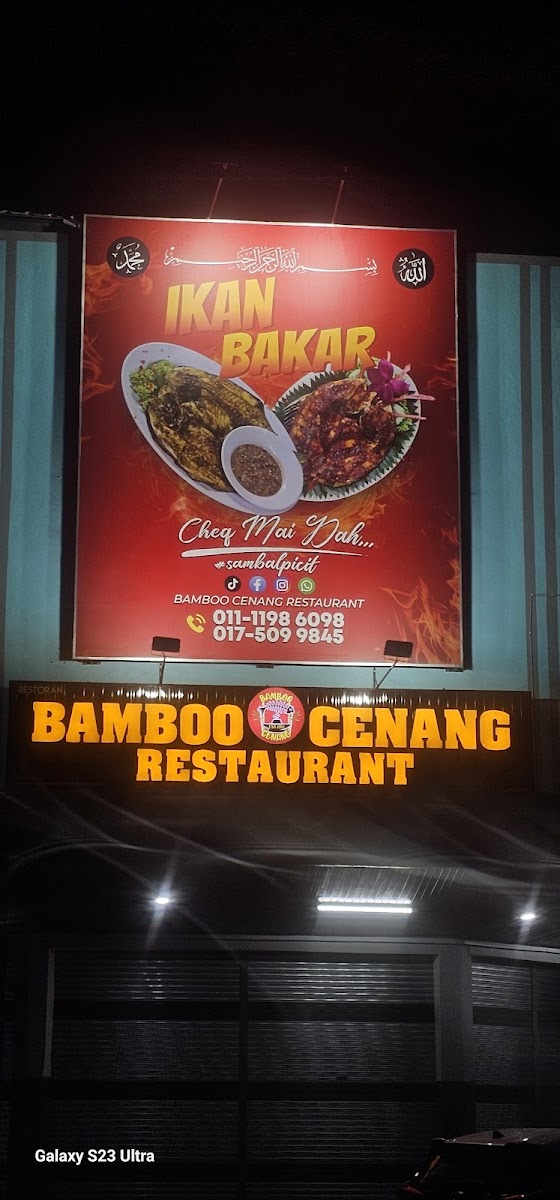 Bamboo cenang restaurant slim river Photo Menu 6