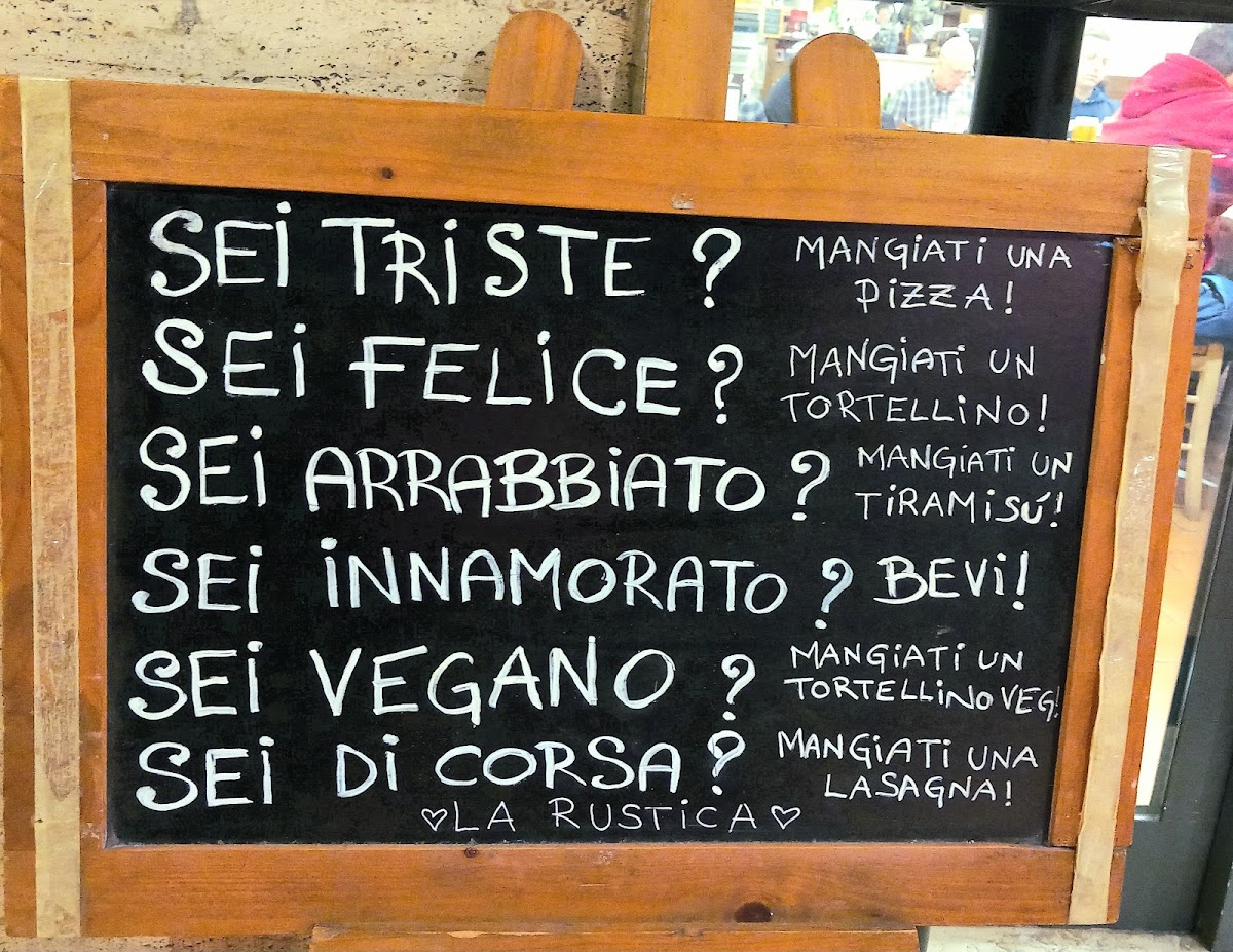 La Rustica Pizzeria Osteria Photo Menu 10
