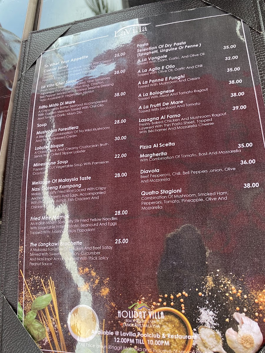 Glass Bar Photo Menu 4
