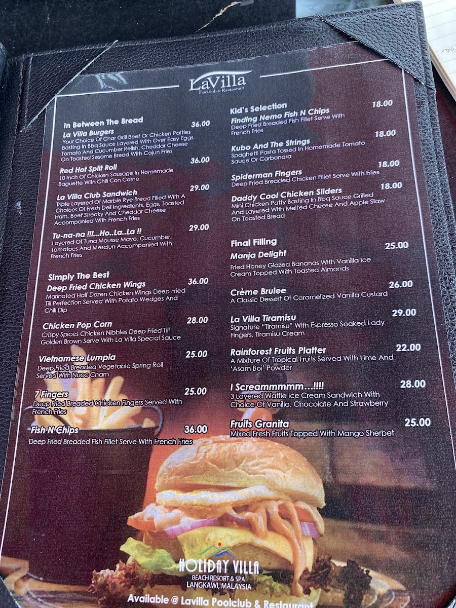 Glass Bar Photo Menu 5