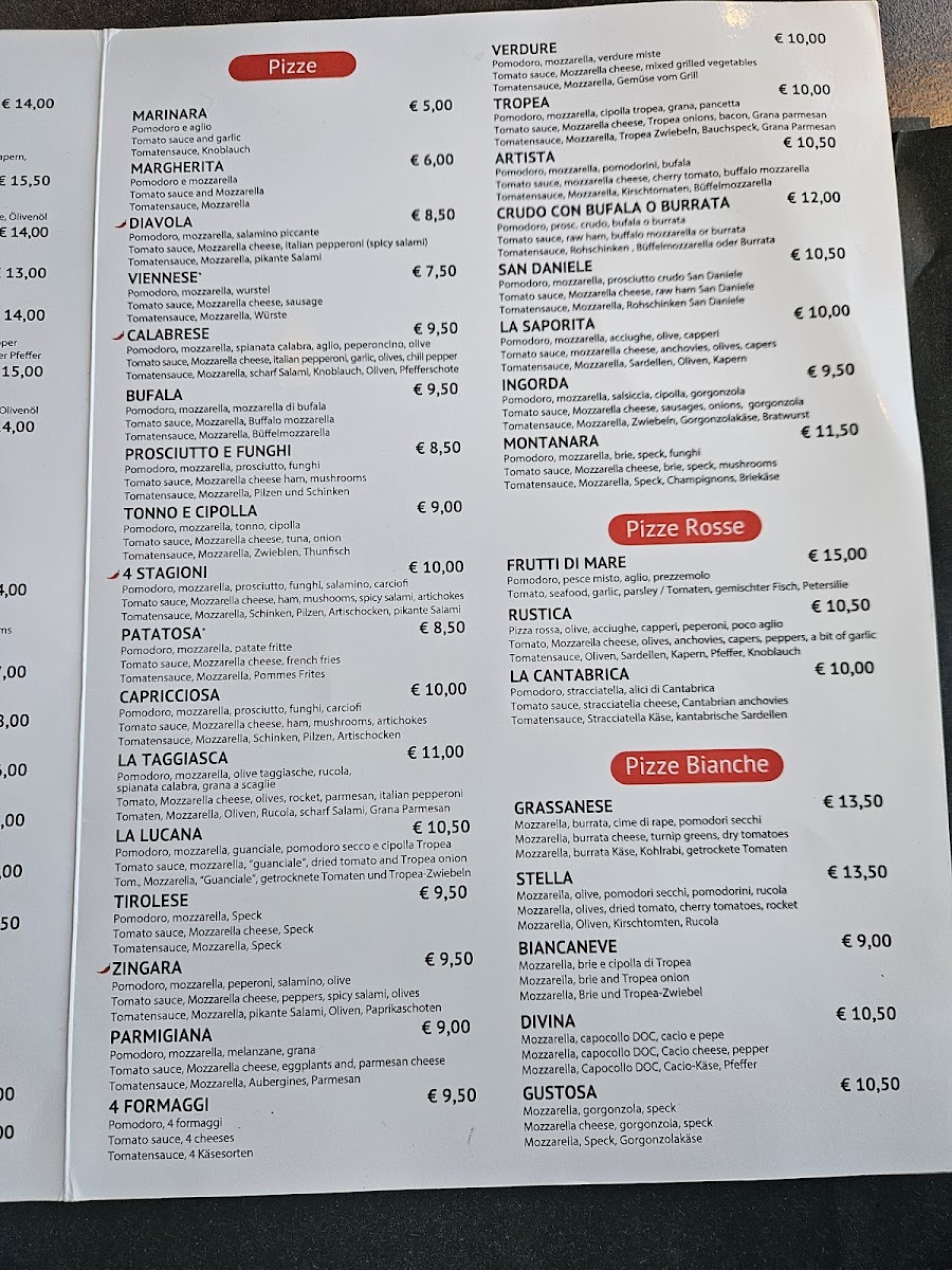 Ristorante Pizzeria Vent1 e Trenta Photo Menu 3