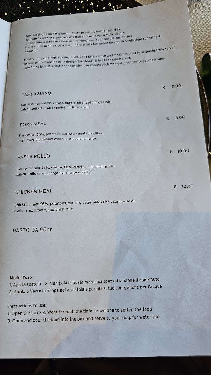 Ai Due Dottori Photo Menu 2