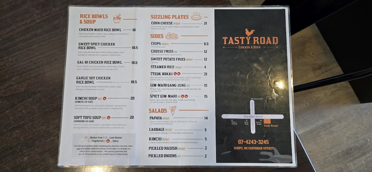 Tasty Road Photo Menu 6