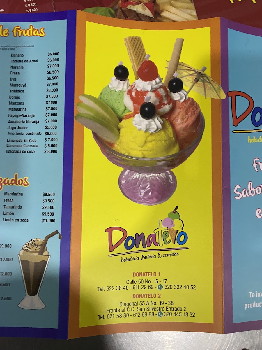 Heladeria Donatelo Photo Menu 6