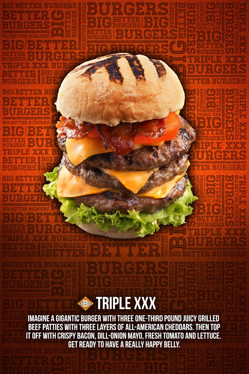 BBB Alabang Northgate (Big Better Burgers) & Moonleaf Alabang Photo Menu 5