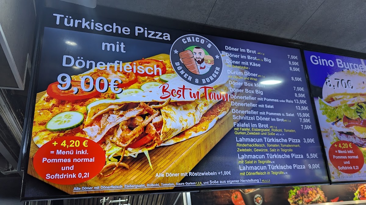 Chico's Döner und Burger Photo Menu 1