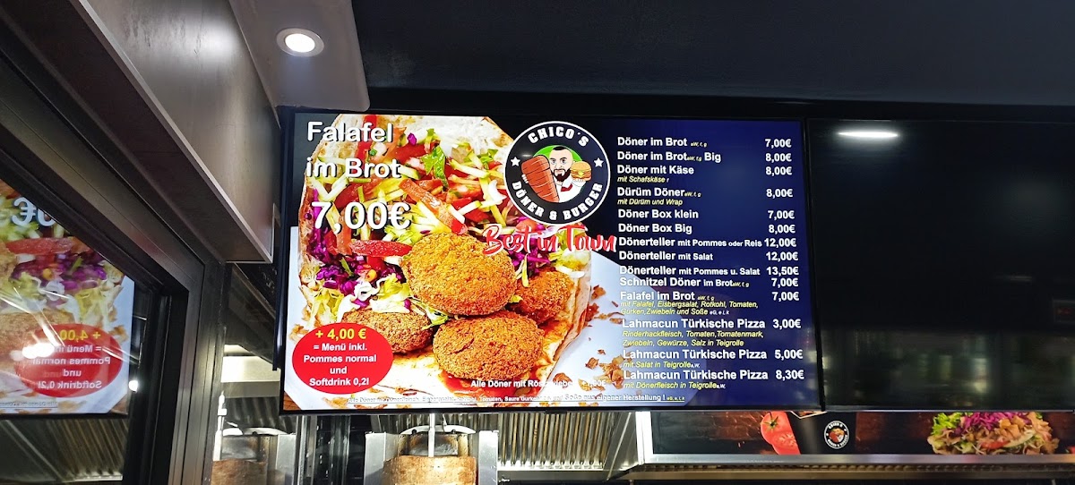 Chico's Döner und Burger Photo Menu 2
