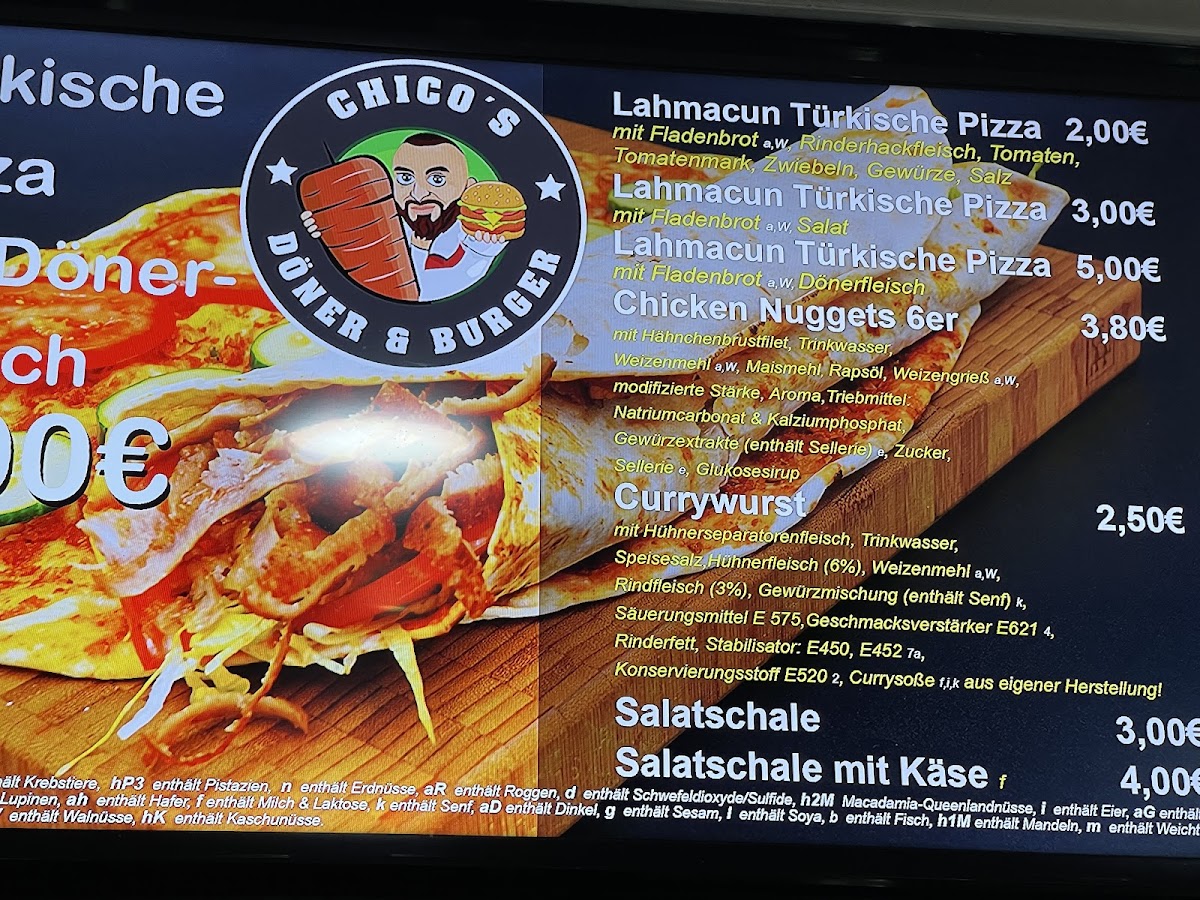 Chico's Döner und Burger Photo Menu 5