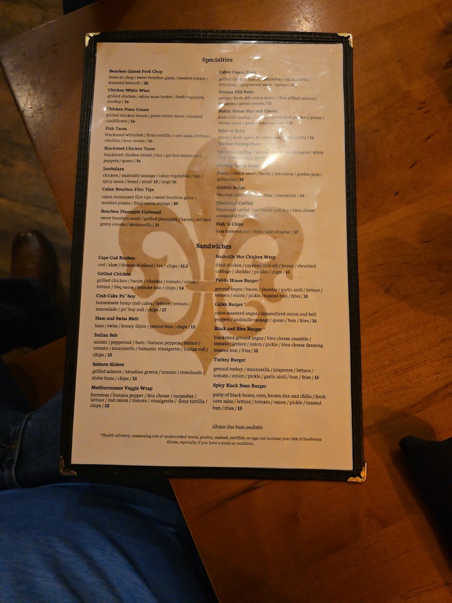 Fort Mitchell Public House Photo Menu 5