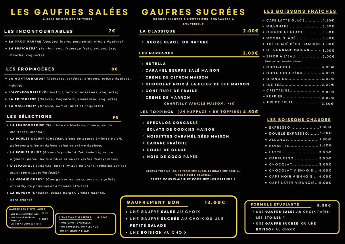 Gaufrez-moi Photo Menu 1