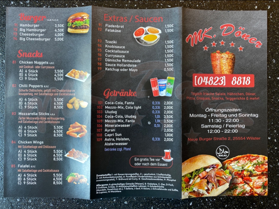 Döner Kebab Wilster Photo Menu 10