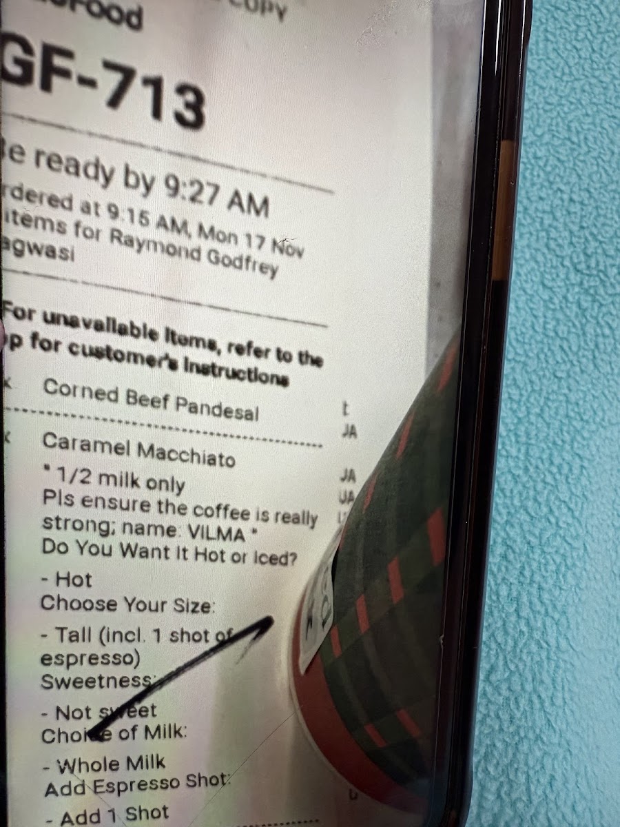 Starbucks Heritage Mansion Photo Menu 2