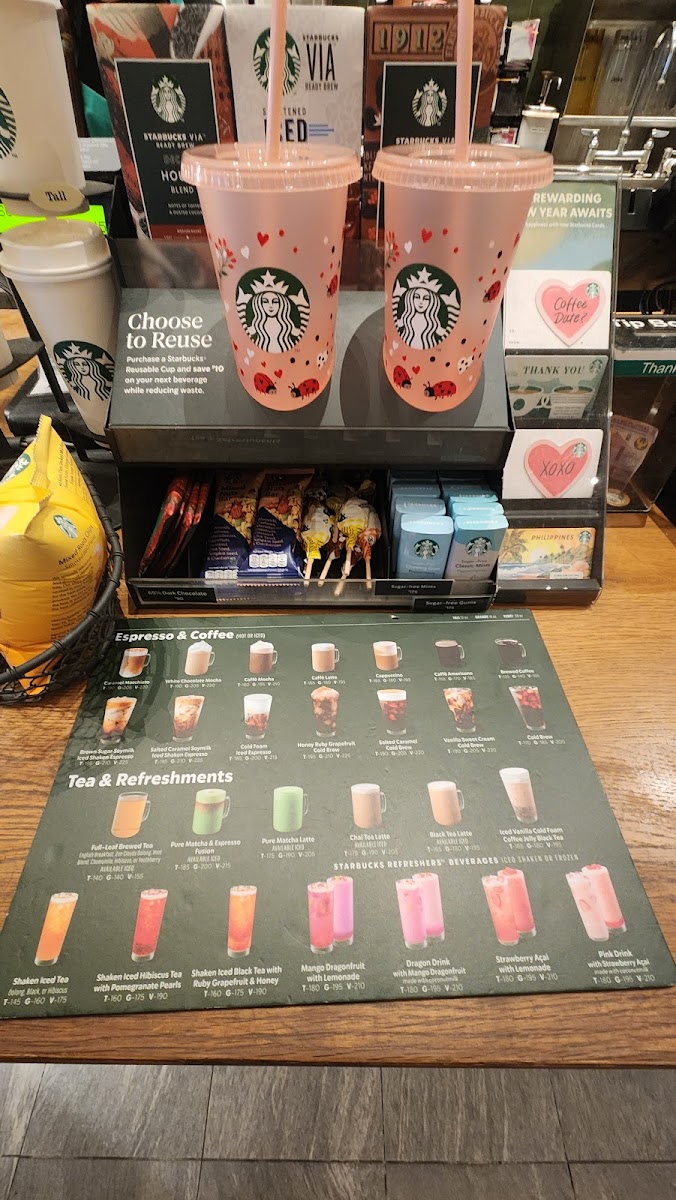 Starbucks Heritage Mansion Photo Menu 4