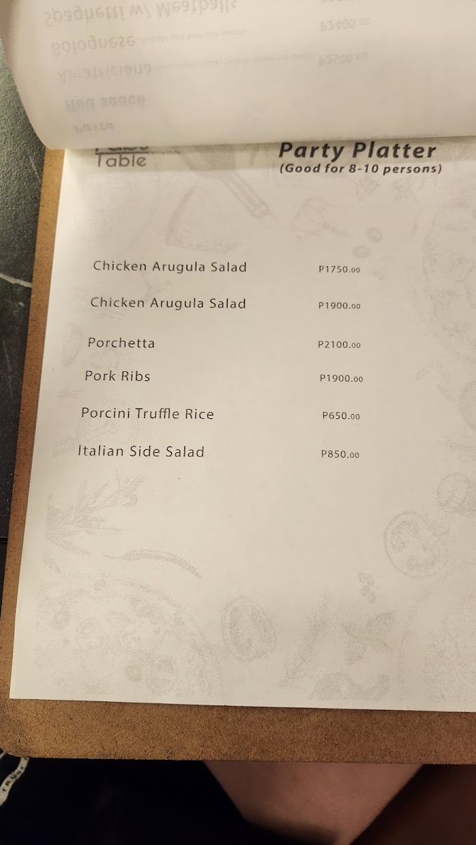 Pabs Table: Bistro & Bakery Photo Menu 10