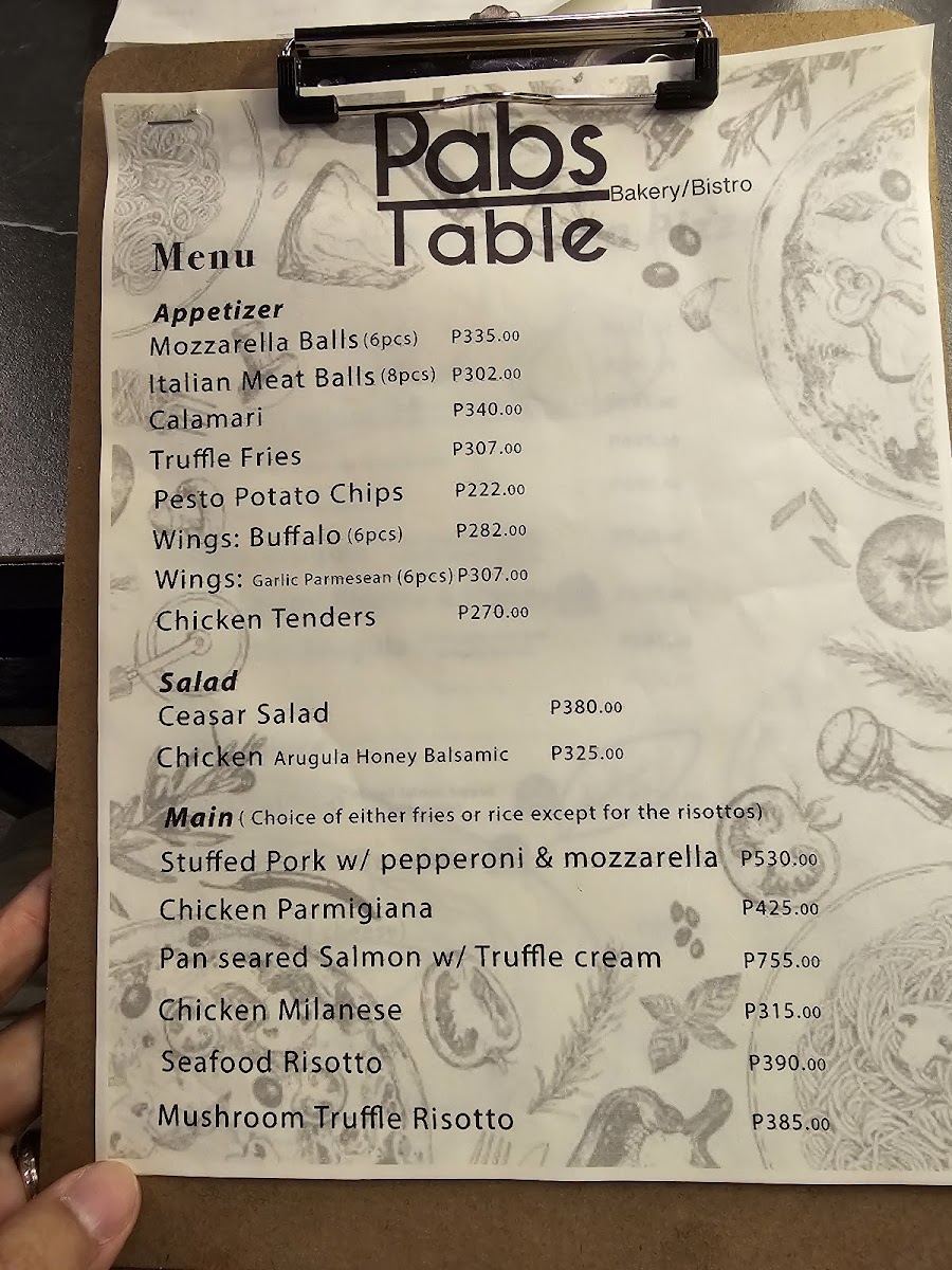 Pabs Table: Bistro & Bakery Photo Menu 9