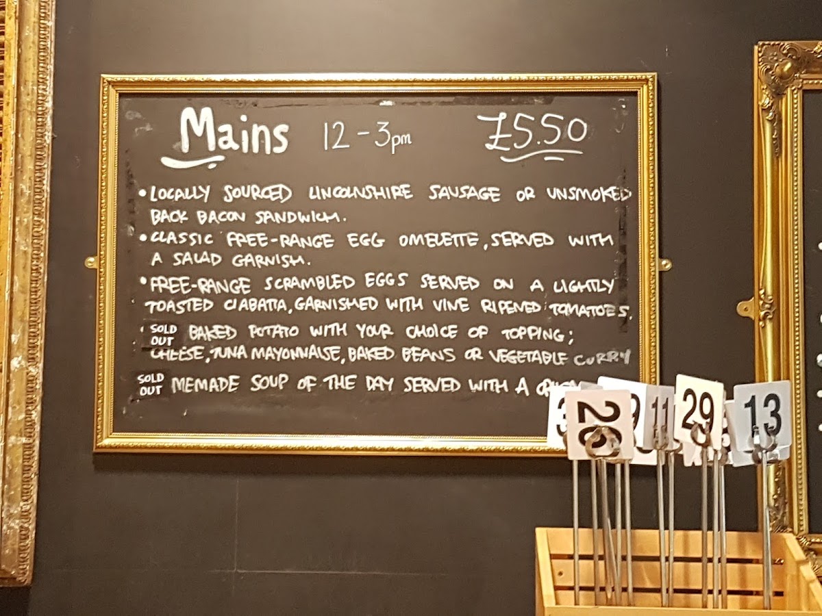 Wollaton Cafe Photo Menu 6