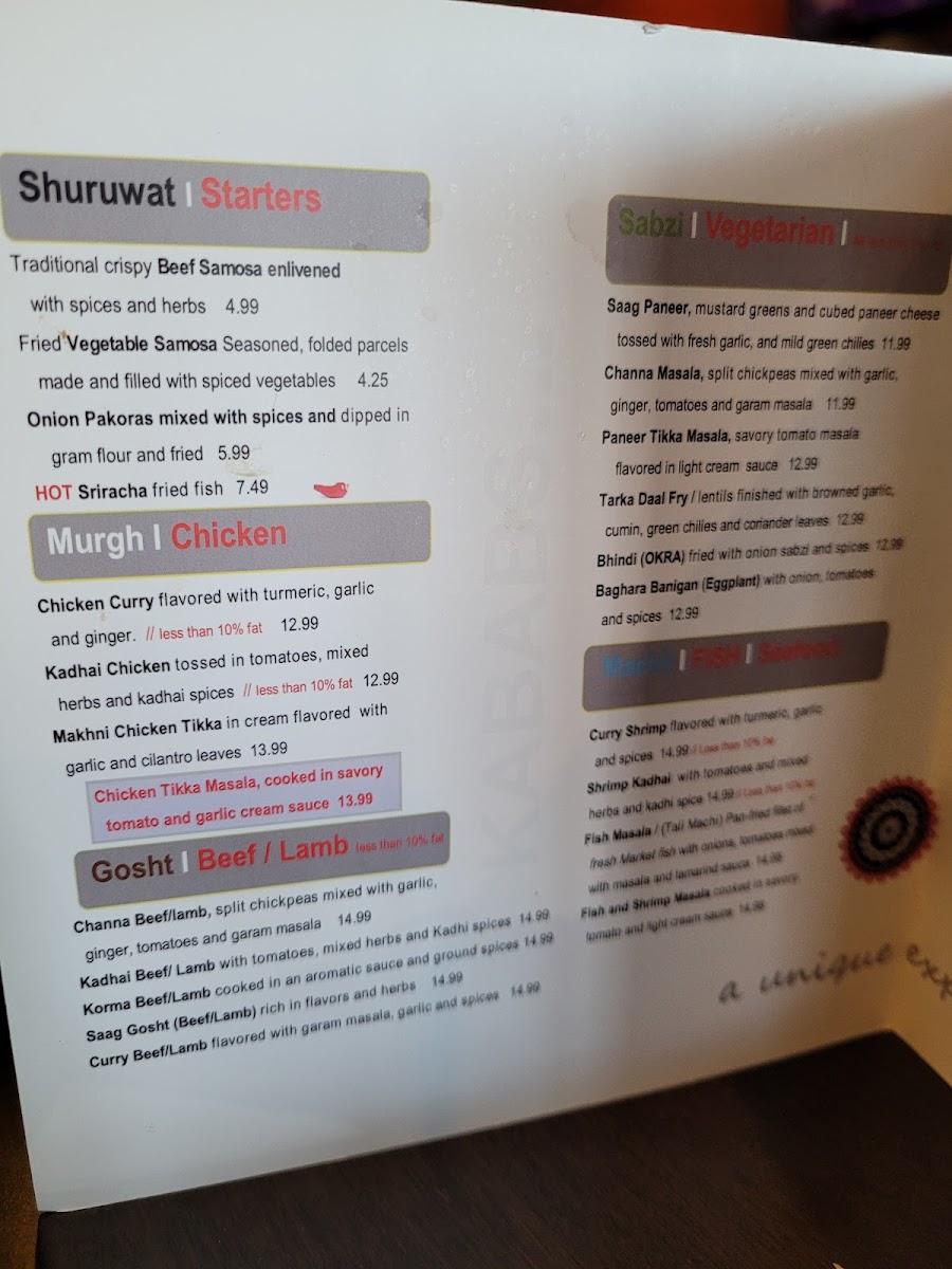 Kababs Photo Menu 3