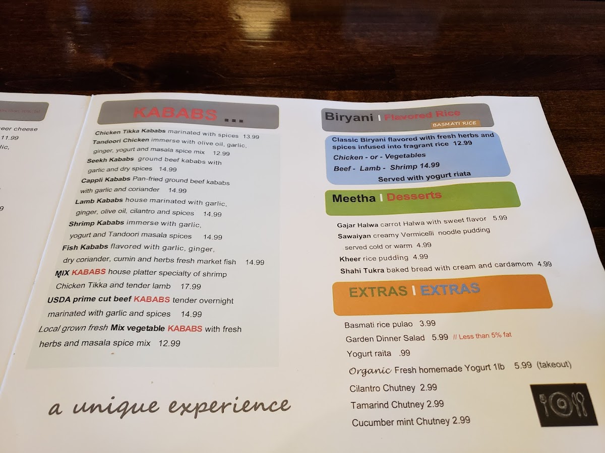 Kababs Photo Menu 8