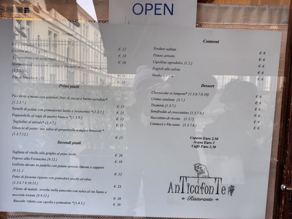 Antica Fonte Photo Menu 10
