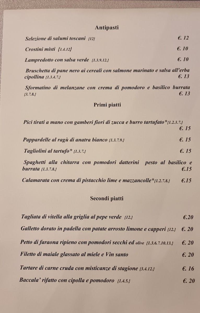 Antica Fonte Photo Menu 4