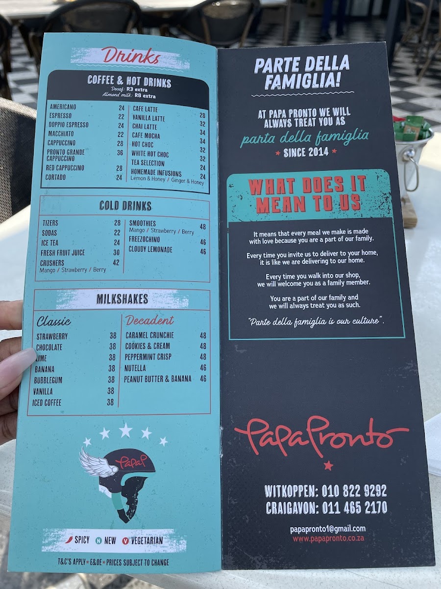 Papa Pronto - Witkoppen Photo Menu 10
